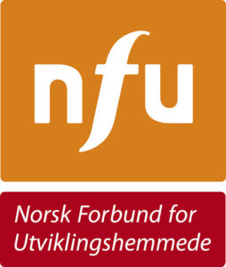 Logo av NFU Norsk Forbund for Utviklingshemmede